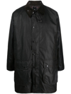 Barbour Classic Northumbria Wax Jacket In Green