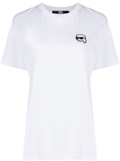 Karl Lagerfeld Ikonik 2.0 T-shirt In White