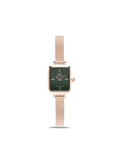 Daniel Wellington Quadro Mini 19mm In Brown