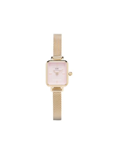 Daniel Wellington Quadro Mini 154x182 Evergold G Blush In Pink