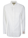 Golden Goose Button-up Oxford Shirt In 10189