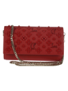 Christian Louboutin Paloma Loubinthesky Calfskin Wallet On A Chain In R297