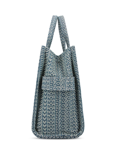 Marc Jacobs The Large Monogram Tote Bag In Blue