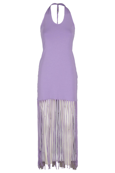 Rotate Birger Christensen Elea Dress In Viola