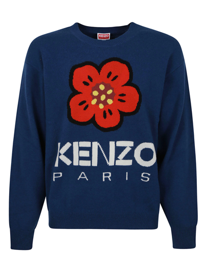 Kenzo Pullover In Blue