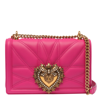 Dolce & Gabbana Medium Devotion Bag In Fuschia