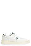 BALLY RIWEIRA LEATHER LOW-TOP SNEAKERS