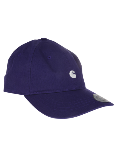 Carhartt Madison Logo Purple Cap In Violet