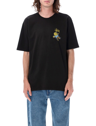 【STUSSY★】Dollie Pigment Dyed T-Shirt Black UNISEX Stussy 