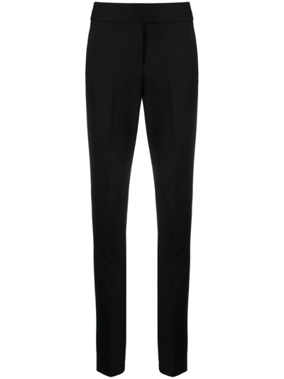 Fabiana Filippi High-waist Skinny-cut Trousers In Black