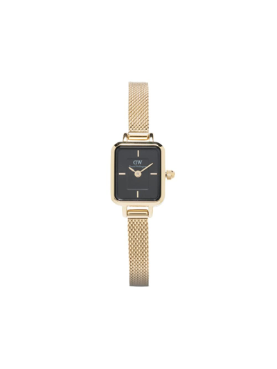 Daniel Wellington Quadro Mini 19mm In Black