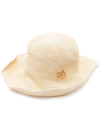 Ruslan Baginskiy Straw Knit Wide Brim Hat In Neutrals