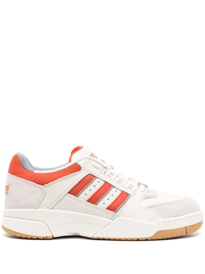 Adidas Originals Torsion Low-top Leather Sneakers In White