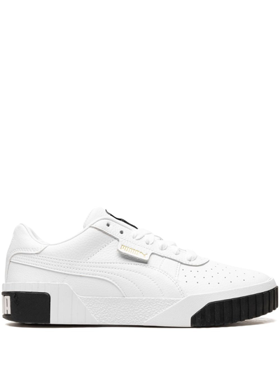 Puma Cali "white/black" Trainers In White- Black