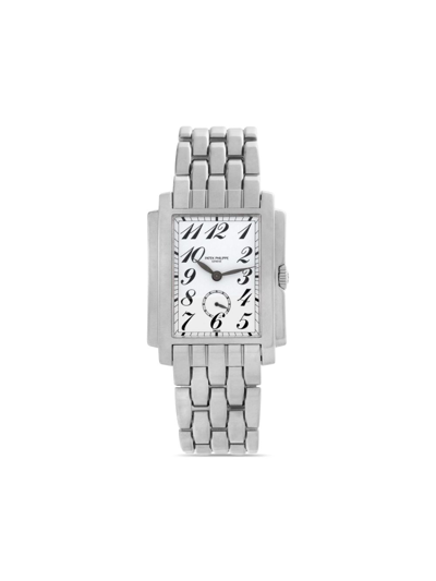 Pre-owned Patek Philippe  Gondolo 30mm In White