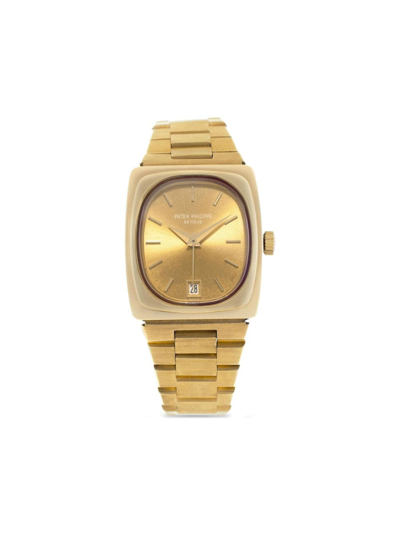 Pre-owned Patek Philippe 1974  Beta 21 37mm In Gold