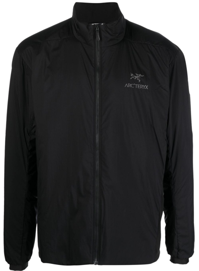 Arc'teryx Squamish Hooded Lightweight Jacket In Black