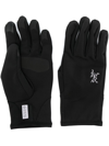 Arc'teryx Venta Logo-embroidered Gloves In Black