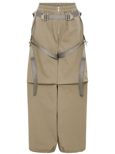 Dion Lee Harness Flight Trousers In Sage