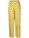 ISABEL MARANT PIERA GRAPHIC-PRINT TROUSERS