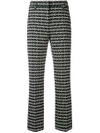 DOROTHEE SCHUMACHER printed cropped trousers,54320312124033