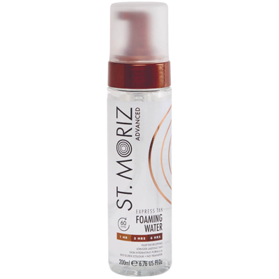 St. Moriz Advanced Express Tan Foaming Water 200ml In White