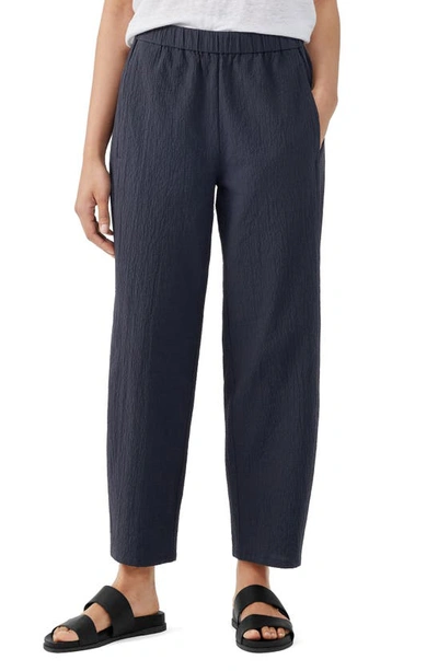Eileen Fisher Lantern Ankle Pants In Nocturnal