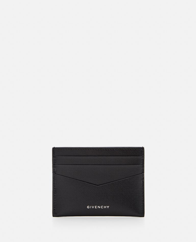 Givenchy Leather Card Holder In Black