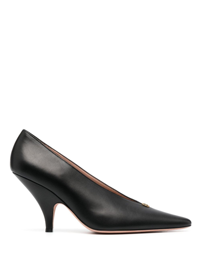 Bally 80mm Pointed-toe Leather Pumps In Black