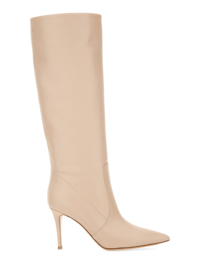 Gianvito Rossi Hansen Boot In Nude