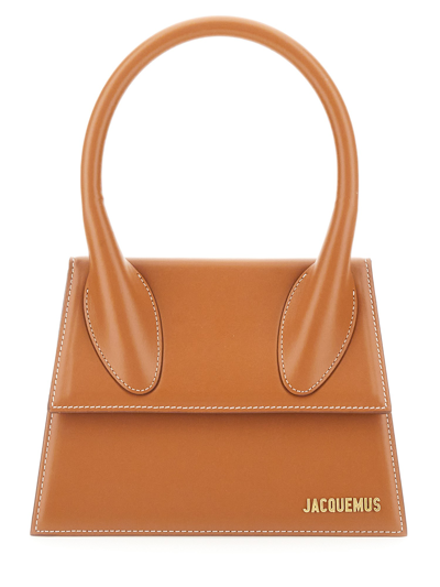 Jacquemus Le Grand Chiquito Crossbody Bag In Brown