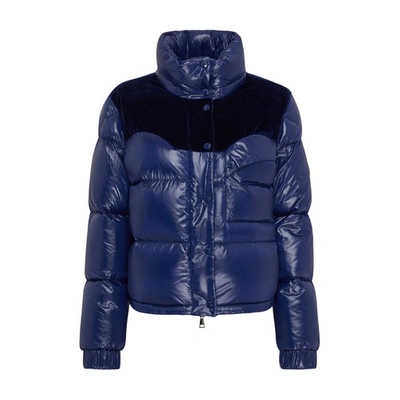 Moncler Douro Down Puffer Jacket In Navy_blue