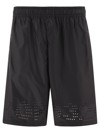 032c Black Summer Shorts In Black