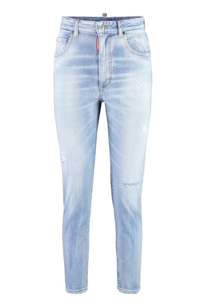 Dsquared2 Twiggy Cropped Jeans In New