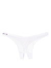 MAISON CLOSE ACCROCHE COEUR OPENABLE THONG