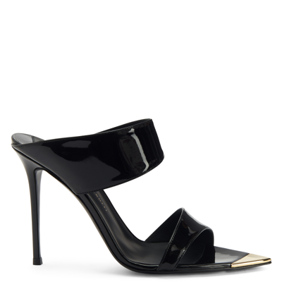 Giuseppe Zanotti 90mm Intriigo Allure Sandals In Black