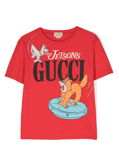 GUCCI The Jetsons Tシャツ　12歳サイズ新品 Gucci Kids x The Jetsons Cotton T-shirt | Neutrals | FARFETCH UK