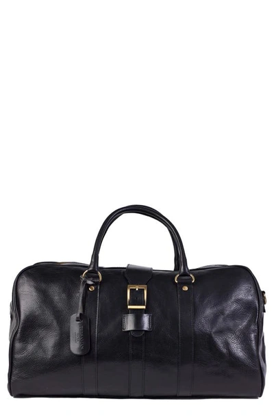 Persaman New York Salvatore Duffle Bag In Black