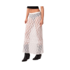 Edikted Sandra Sheer Lace Maxi Skirt In White