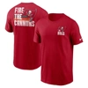 NIKE NIKE RED TAMPA BAY BUCCANEERS BLITZ ESSENTIAL T-SHIRT