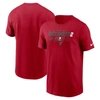 NIKE NIKE  RED TAMPA BAY BUCCANEERS LOCAL ESSENTIAL T-SHIRT