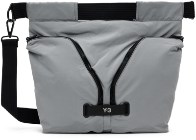 Y-3 Utility Recycled-nylon Tote Bag In Grey