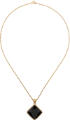 ERNEST W BAKER GOLD STONE NECKLACE