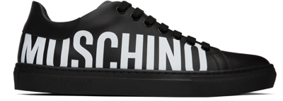 MOSCHINO BLACK SERENA SNEAKERS