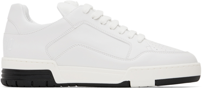 Moschino White Kevin Trainers
