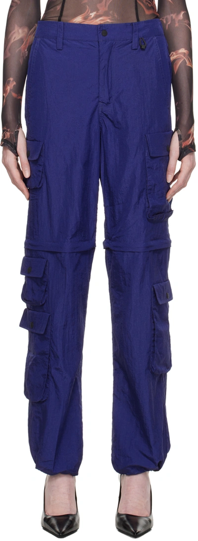 Ksubi Navy Connekt Trak Trousers