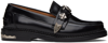 TOGA BLACK HARDWARE LOAFERS