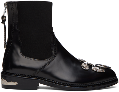 TOGA BLACK HARDWARE BOOTS