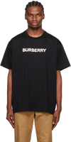 BURBERRY BLACK BONDED T-SHIRT