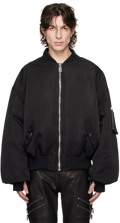 Stolen Girlfriends Club Black Baltimore Bomber Down Jacket